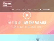 Tablet Screenshot of packageddeal.com